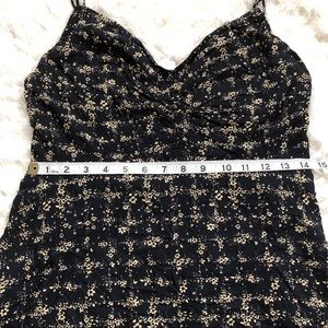 free people caught up printed slip